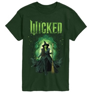 Men's - Wicked - Elphaba Forest Short Sleeve Graphic T-Shirt - 1 of 4