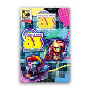 SalesOne LLC My Little Pony Enamel Pin Set | Collectible Fandom Pins - 1 of 4