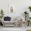 Stupell Industries Modern Polar Bear Portrait Canvas Wall Art - 2 of 4