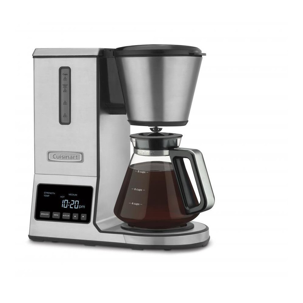 Photos - Coffee Maker Cuisinart PurePrecision 8-Cup Pour-Over-Coffee Brewer - Stainless Steel - CPO-800P1: SCAA Certified, Digital Display, 1800W 