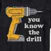 Men's - Instant Message - You Know The Drill Short Sleeve Graphic T-Shirt - 2 of 4
