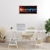 Stupell Industries Surreal Planets over Crags, Brown, 31" x 14" - 3 of 4
