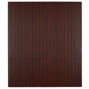 48"x42" Standard Chair Floor Mat Dark Cherry/Bamboo - Anji Mountain - 1 of 4