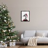 Stupell Industries Duck in Santa Hat, 17'' x 21'', Black - 2 of 4