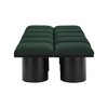 Meridian Furniture,Pavilion Boucle Fabric Bench - 3 of 4