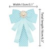 INSPIRE CHIC Women's Shirt Decoration Polka Dots Bow Ties Ribbon Brooch Pin 1 Pc - 2 of 4