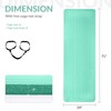 Kumasinova 71" x 24" Premium Yoga Mat,1" Thickness Aerobics Mat with Straps,Non-Slip & Tear Resistant Exercise Mat for Men & Women - 3 of 4