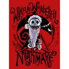 Juniors Womens The Nightmare Before Christmas Jack Skellington What a Wonderful Nightmare T-Shirt - 2 of 4