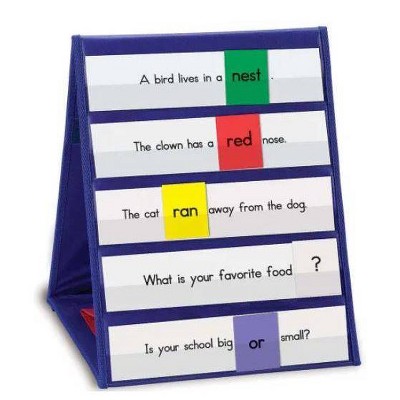 Tabletop Pocket Chart Double-Sided - Learning Resources