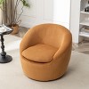 Anybear 29.50W x 31D x 25.50H Modern Swivel Barrel Chair - 3 of 4