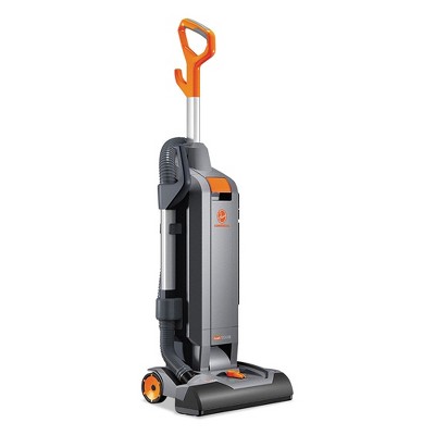 Hoover Commercial CH54115 HushTone 10 Amp 15 in. Vacuum Cleaner with Intellibelt - Orange/Gray