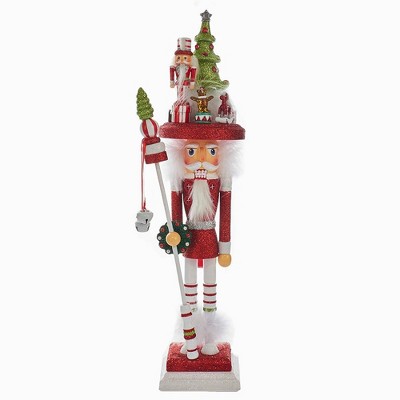 Kurt Adler 18" Hollywood Christmas Tree Hat Nutcracker