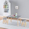 Kids' Dipped Table and Stool Set - ACEssentials - 2 of 4