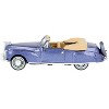 1941 Lincoln Continental Convertible Darian Blue Metallic with Tan Interior 1/87 (HO) Scale Diecast Model Car by Oxford Diecast - 2 of 4