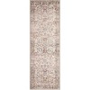Machine Washable Rugs Vintage Floral Low Pile Non-Slip Carpet Soft Bedroom Living Room Office Dining Room Rug - 3 of 4