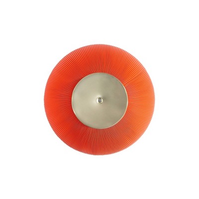 Modern Orange Steel Coffee and End Table Set