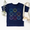 The Juniper Shop SmileyWorld Wink Rainbow Swirl Toddler Short Sleeve Tee - 3 of 4