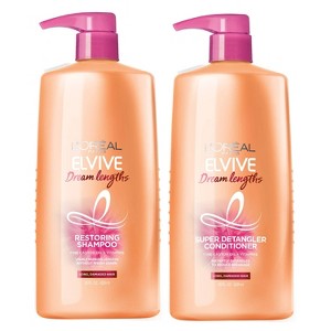 L oreal Paris Dream Lengths Shampoo Conditioner Kit 56 Fl Oz 2pc Target