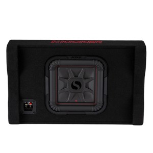 Kicker Solo-Baric L7TDF Down-Firing 10" 2-Ohm Subwoofer Loaded Enclosure - 1 of 4