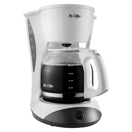 Mr. Coffee Switch 12-Cup Coffee Maker - White