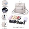 Wikineon Roomy Large-Capacity Grey Backpack: Spacious Design with Multiple Compartments for Organizing Laptops, Books, and Daily Essentials - 4 of 4