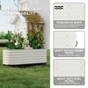 Heavy Duty Galvanized Steel Garden Bed - 2 of 4