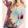 Women's Tie Dye Pullover - BiBi - 4 of 4