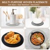 Itopfox 6-Pack Heat Resistant Trivets for Dishes, Pots and Pans, Hot Pads for Kitchen, Plate Mats for Table and Countertops, Farmhouse Decor Home - 4 of 4