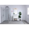 Elegant Lighting Phineas 3 light Chrome and Clear Crystals wall sconce - 2 of 4