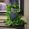 Aoibox Artificial Hanging Plants, 2 Pcs Faux Pothos Vines for Wall Home Living Room Indoor Outdoor Decor, No Baskets Included - 4 of 4