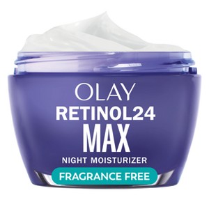 Olay Retinol 24 Max Night Face Moisturizer for Dull Skin Fragrance-Free - 1.7oz - 1 of 4