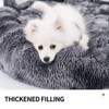 Racxily Upgraded Paw Shape Soothing Round Pet Bed - for Indoor Cats & Small/Medium Dogs, Soft, Machine Washable, Cotton - 3 of 4