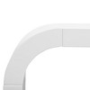 CENGHU Modern Minimalist Console Table, Sofa Table with Elegant and Versatile Design, End Side Table for Hallway, Entryway, Living Room, White - 3 of 4