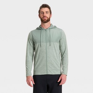 Men's Soft Stretch Full Zip Top - All In Motion™ - 1 of 3