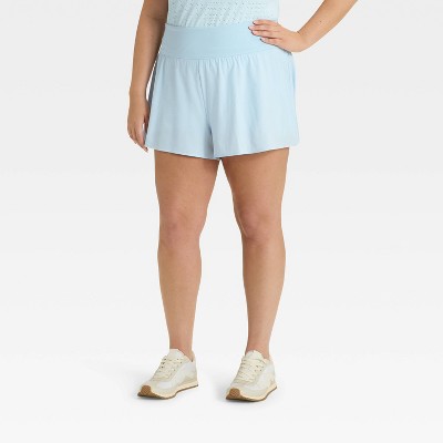 Women's 3" Knit Waistband High-Rise 2-in-1 Shorts - All In Motion™