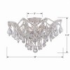 Crystorama Lighting Maria Theresa 5 - Light Semi-Flush Mount in  Polished Chrome - 2 of 4