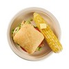 Matter Compostable Fiber Disposable Dinner Plates 9" - Natural - 20ct - 3 of 3