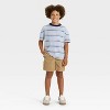 Boys' Short Sleeve Striped Oversized T-Shirt - Cat & Jack™ - 3 of 3