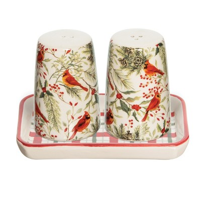 C&F Home Cardinal Greenery Salt & Pepper Shaker Set of 2