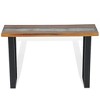 vidaXL Console Table Teak 39.4"x13.8"x29.5" - 4 of 4