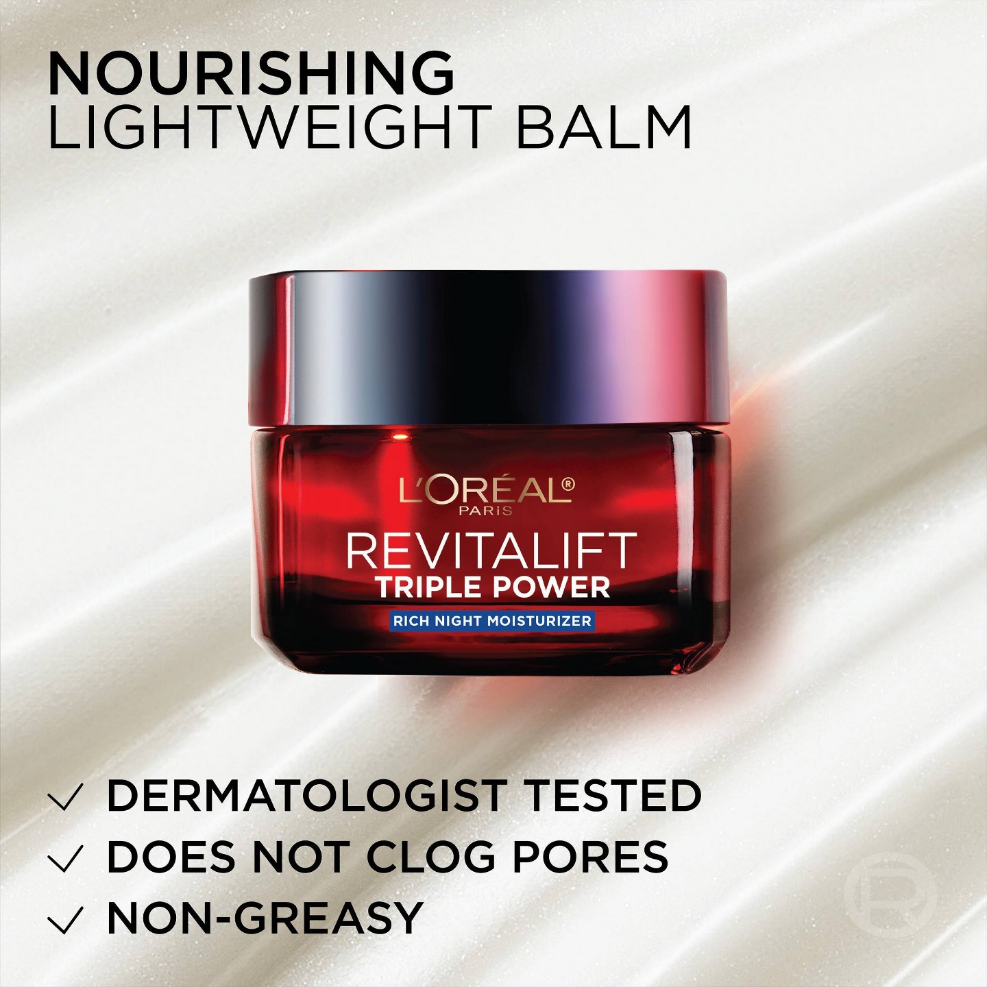 Ночной крем для лица L'Oreal Paris Revitalift Triple Power, 1.7 oz — фото 7