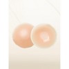 INSPIRE CHIC 6 Pairs Women's Strapless Invisible Sticky Adhesive Nipple Covers for Backless Dress - 2 of 4