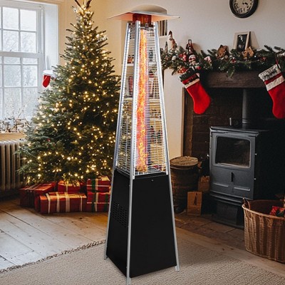 Dolonm 48,000 BTU Outdoor Propane Patio Heater with Wheels and Cover