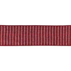 Melrose Wired Polyester Striped Ribbon 4" x 10 yds. - 1 of 3