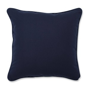 Butler Indigo Mini Square Throw Pillow Blue - Pillow Perfect