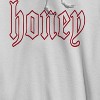 Rerun Island Men's Honey Gothic Long Sleeve Graphic Cotton Sweatshirt Hoodie - 2 of 4