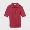 Women's Elbow Sleeve Polo Shirt - A New Day™ - 4 of 4