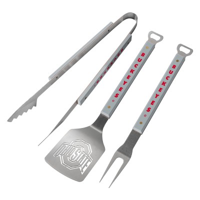 Ncaa Ohio State Buckeyes Spirit Series 3pc Bbq Set : Target