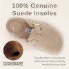 CUSHIONAIRE Hana Slip-On Buckle Clog with Cork Footbed +Memory Foam, Wide Widths Available - 3 of 4