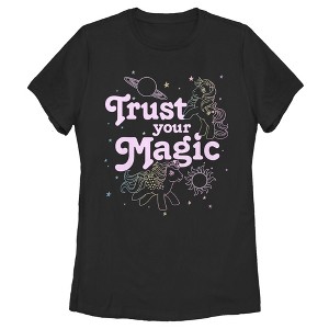 Women's My Little Pony Trust Your Magic Stars T-Shirt - 1 of 3